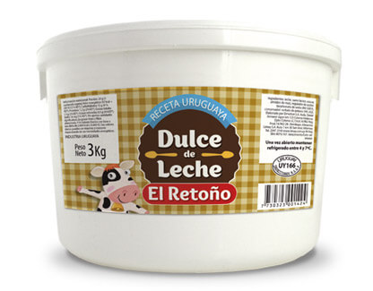 Dulce de leche El Retoño - 3kg